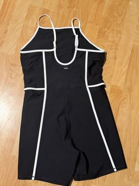YPB SculptLUX Unitard
Womens XL Black One Piece Sleeveless Short Yoga Romper
